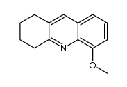 5-methoxy-1,2,3,4-tetrahydro-acridine结构式