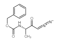 (3S)-3-z-氨基-1-二氮杂-2-丁酮结构式