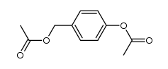 acetic acid 4-acetoxy-benzyl ester Structure