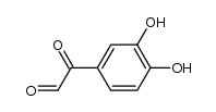 3,4-dihydroxyphenylglyoxal Structure