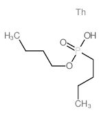 Phosphonic acid,butyl-, monobutyl ester, thorium(4+) salt (8CI) picture
