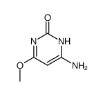 2(1H)-Pyrimidinone, 4-amino-6-methoxy- (9CI)结构式