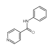 N-苯基异烟酰胺结构式