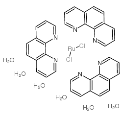 二氯三(1,10-邻二氮杂菲)钌(Ⅱ)水合图片