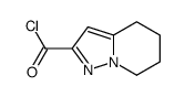 Pyrazolo[1,5-a]pyridine-2-carbonyl chloride, 4,5,6,7-tetrahydro- (9CI)结构式
