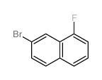 Naphthalene,7-bromo-1-fluoro- Structure