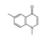 1,6-Dimethylquinolin-4(1H)-one Structure