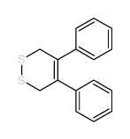 4,5-Diphenyl-3,6-dihydro-1,2-dithiine Structure