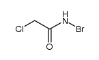 α-chloro-N-bromoacetamide Structure