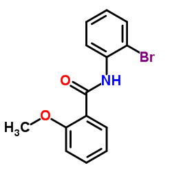 N-(2-Bromophenyl)-2-methoxybenzamide结构式