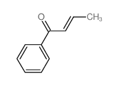 反式-1-苯基-2-丁烯-1-酮结构式