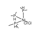 tris(trimethylphosphine)nickel(II) chloride Structure