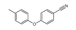 4-(4-甲基苯氧基)苯甲腈结构式