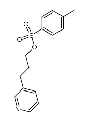 toluene-4-sulfonic acid 3-(pyridin-3-yl)-propyl ester Structure