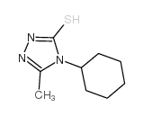 4-cyclohexyl-5-methyl-4h-1,2,4-triazole-3-thiol Structure