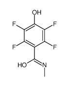 2,3,5,6-tetrafluoro-4-hydroxy-N-methylbenzamide Structure