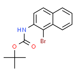 N-BOC-1-溴-2-萘胺结构式