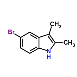 5-Bromo-2,3-dimethyl-1H-indole Structure