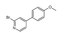 2-bromo-4-(4-methoxyphenyl)pyridine Structure