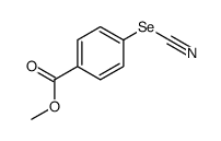 methyl 4-selenocyanatobenzoate结构式
