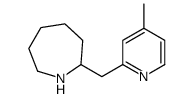HEXAHYDRO-2-[(4-METHYL-2-PYRIDINYL)METHYL]-1H-AZEPINE Structure