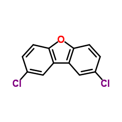 2,8-二氯二苯并呋喃结构式