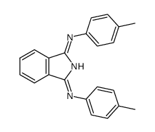 1,3-bis(p-tolylimino)isoindoline Structure