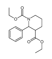 diethyl 2-phenylpiperidine-1,3-dicarboxylate结构式