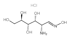 D-葡萄糖胺肟盐酸盐结构式
