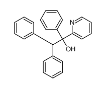 1,2,2-triphenyl-1-pyridin-2-yl-ethanol结构式
