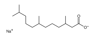 sodium,3,7,11-trimethyldodecanoate Structure