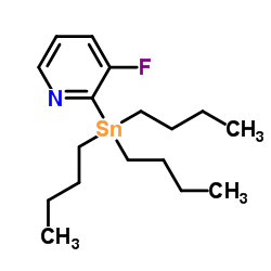 3-氟-2-(三丁基锡)吡啶结构式