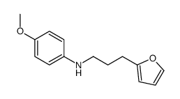 N-[3-(furan-2-yl)propyl]-4-methoxyaniline Structure