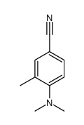 4-(dimethylamino)-3-methylbenzonitrile结构式