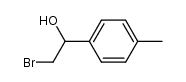 (±)-2-bromo-1-(4-methylphenyl)ethan-1-ol Structure