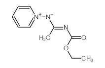 Pyridinium,1-[[1-[(ethoxycarbonyl)imino]ethyl]amino]-, inner salt结构式