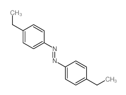 bis(4-ethylphenyl)diazene Structure