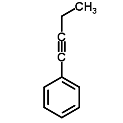 1-Butyn-1-ylbenzene Structure
