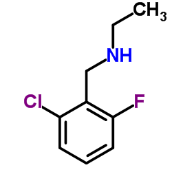 2-氯-N-乙基-6-氟苄胺图片