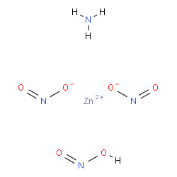 Zinc ammonium nitrite Structure