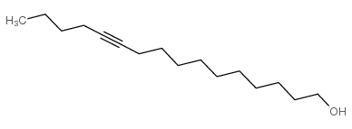 11-hexadecyn-1-ol structure