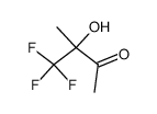 4,4,4-trifluoro-3-hydroxy-3-methyl-butan-2-one结构式