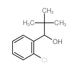 Benzenemethanol, 2-chloro-a-(1,1-dimethylethyl)- Structure