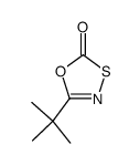 5-tert-butyl-1,3,4-oxathiazol-2-one结构式