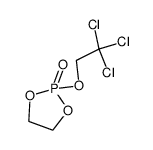 2-(2,2,2-trichloro-ethoxy)-[1,3,2]dioxaphospholane 2-oxide结构式