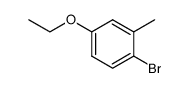 3-甲基-4-溴苯乙醚结构式