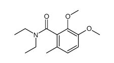 N,N-diethyl-2,3-dimethoxy-6-methyl-benzamide Structure