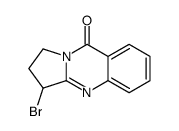 3-溴-2,3-二氢-1H-吡咯并[2,1-b]喹唑啉-9-酮结构式