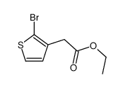 ethyl 2-(2-bromothiophen-3-yl)acetate Structure