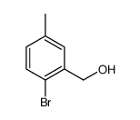 (2-Bromo-5-methylphenyl)methanol structure